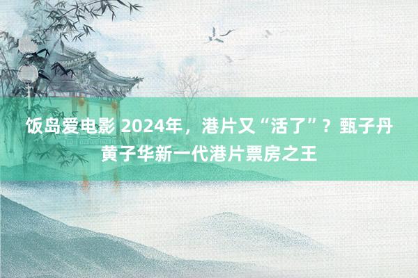 饭岛爱电影 2024年，港片又“活了”？甄子丹黄子华新一代港片票房之王