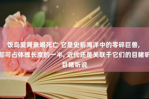 饭岛爱肾衰竭死亡 它是史前海洋中的零碎巨兽， 颈部可占体魄长度的一半， 近代还是关联于它们的目睹听说